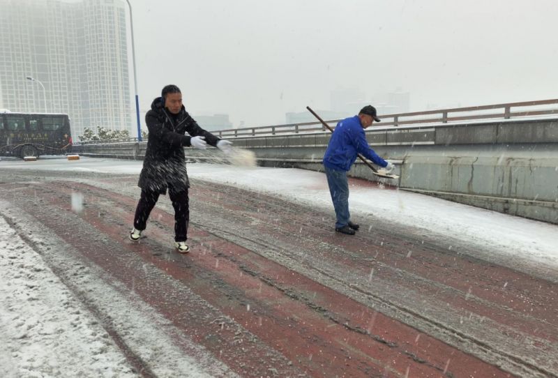 常運集團積極應對大雪天氣